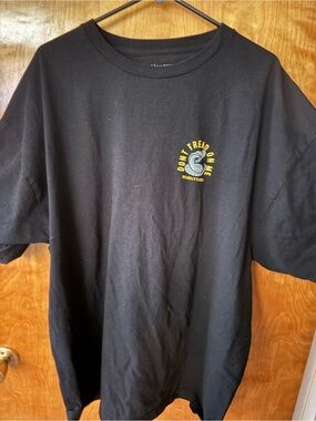 Men's Black 'Don't Tread On Me' Graphic Short-Sleeve Tee